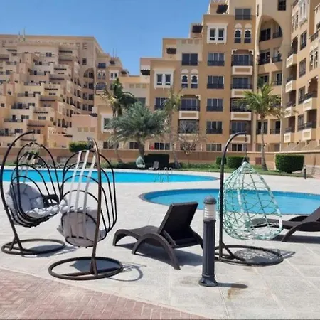 Seaview Escape Family Two-Bedroom Apartment With Seaview Ras al-Khaimah Exterior photo